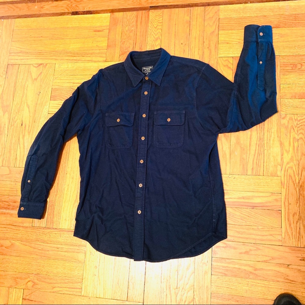 ABERCROMBIE - Casual Warm Button Down